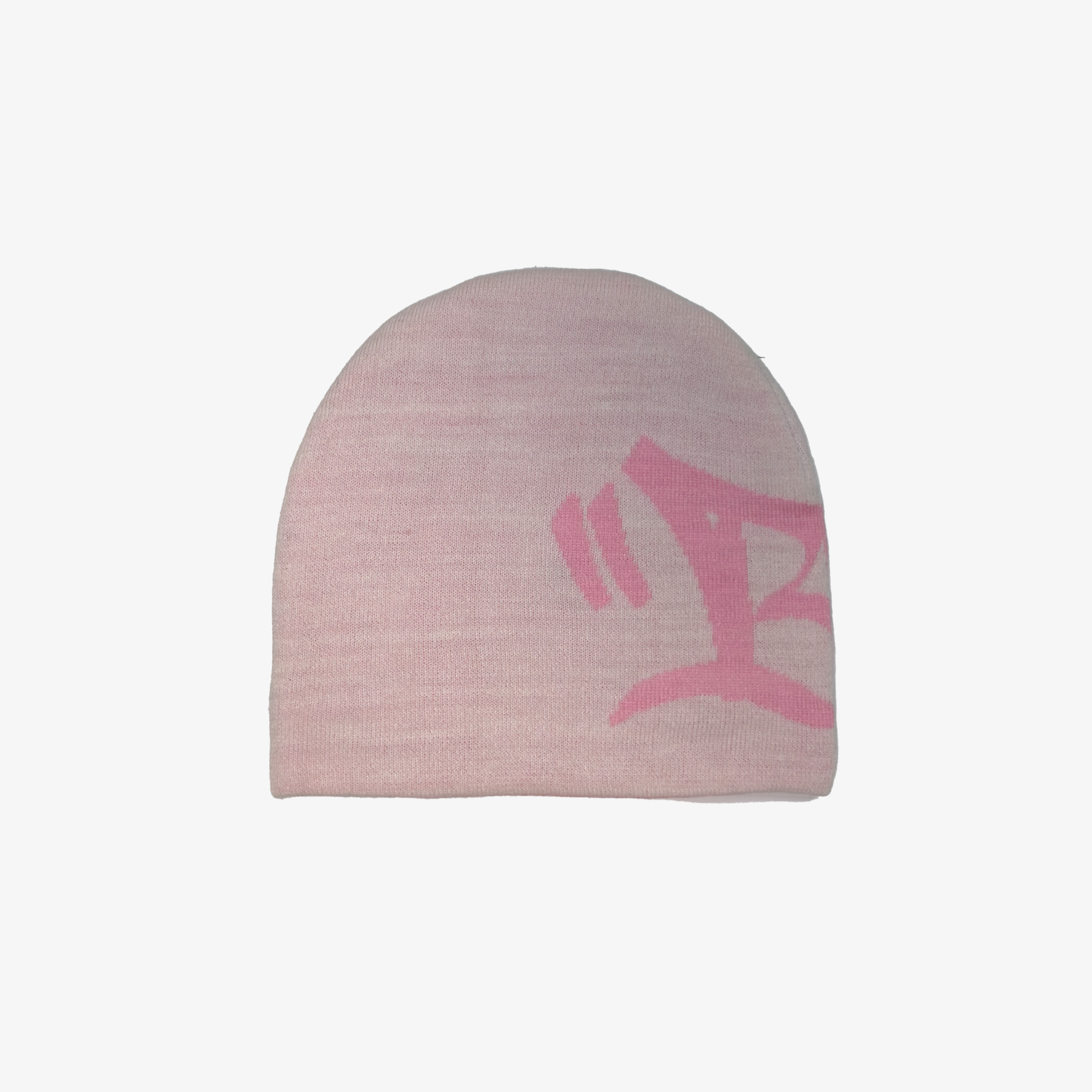 2IN1 BEANIE PINK/CREAM